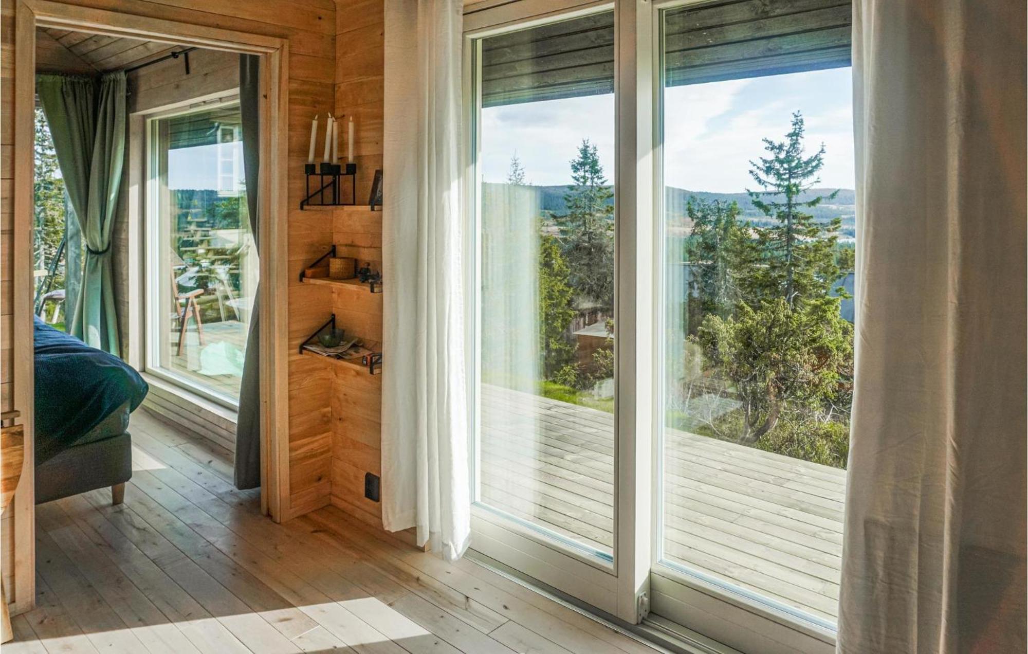 Amazing Home In Sjusjoen With Kitchen Екстер'єр фото